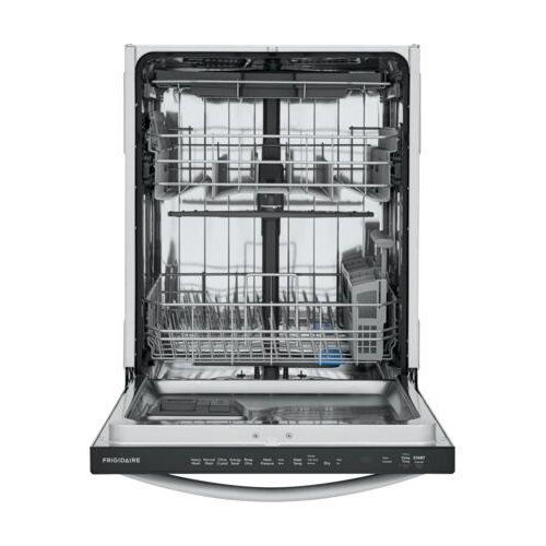 Frigidaire 24" 49 dBA Builtin Button Control Dishwasher with Evendry